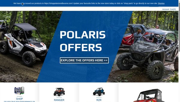 Polaris Melbourne website preview